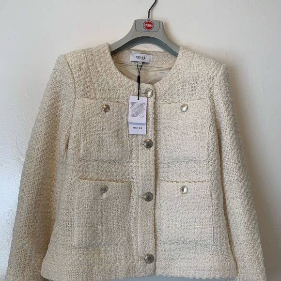 Reiss June elegance wool Cardigan size 8 and 10, NWT - Picture 10 of 13